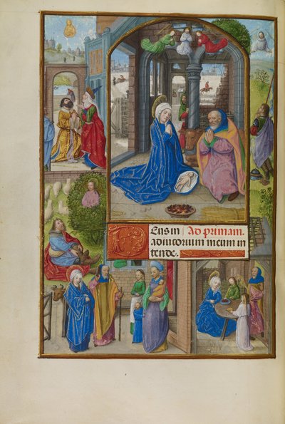 La Nativité - Master of the Dresden Prayer Book